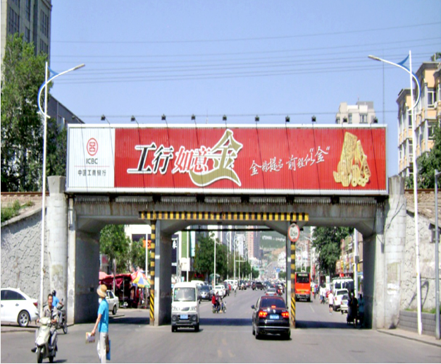 張家口市區(qū)橋體廣告投放資源