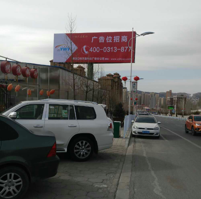 張家口單立柱戶外廣告投放資源