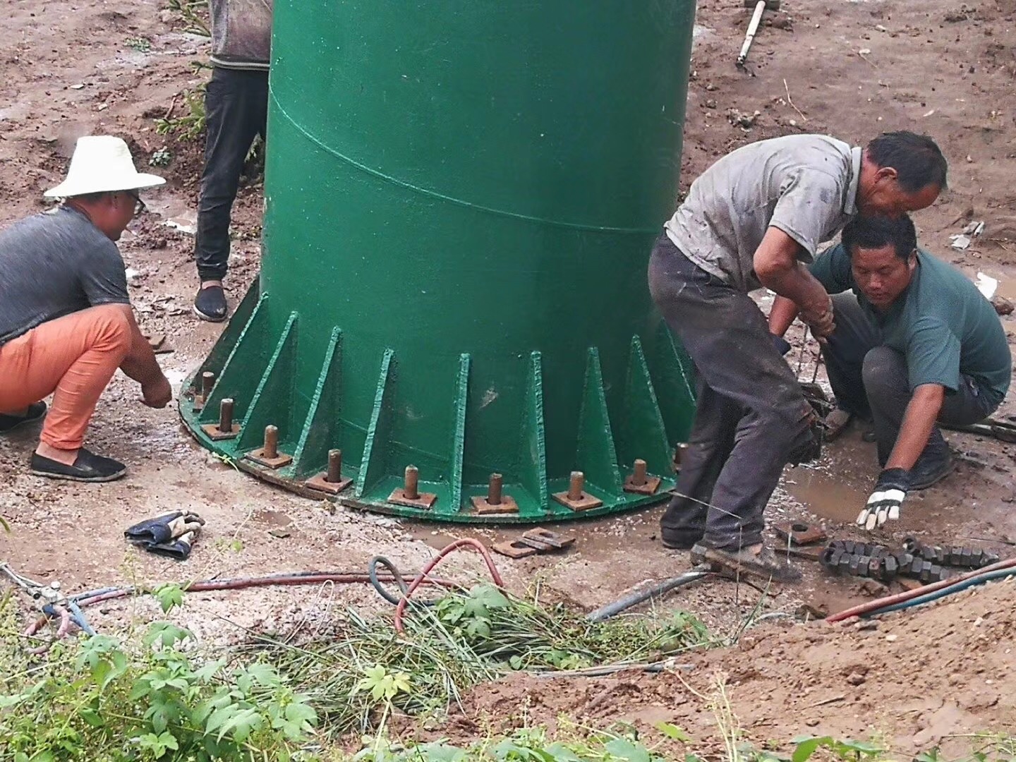 單立柱廣告牌的基礎(chǔ)型式